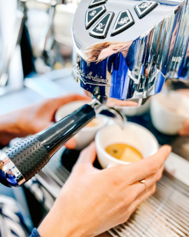Percolateur et café